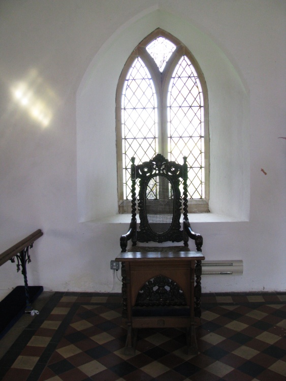 Old chair in the Church