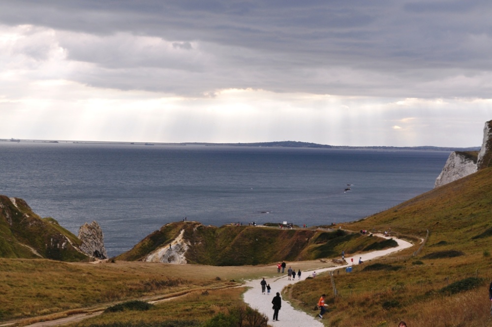 Entrance to Lulworth Cove
