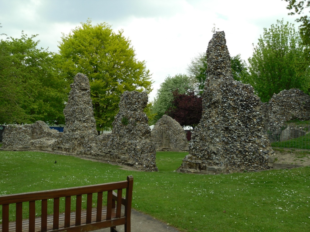 Abbey gardens in Bury St Edmunds