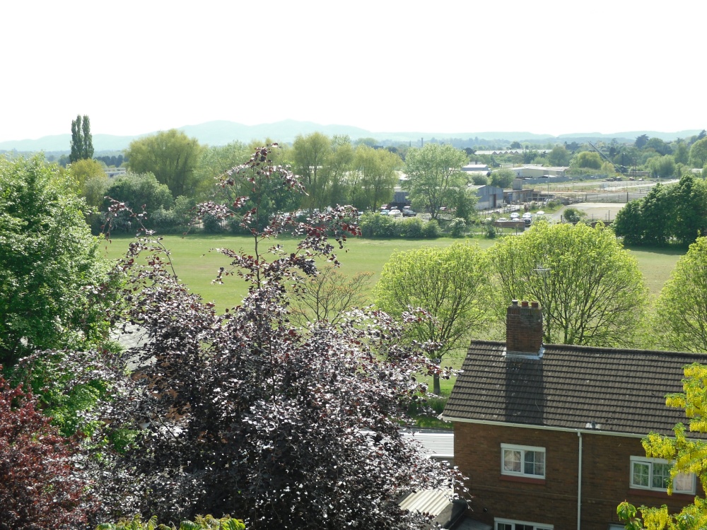 Worcester, Bath Road, a view from the balcony!
