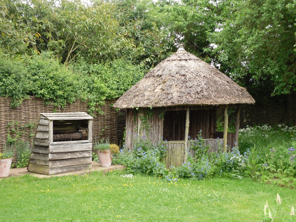Lower Broadheath, a summerhouse and a well in the garden of the Elgar's museum