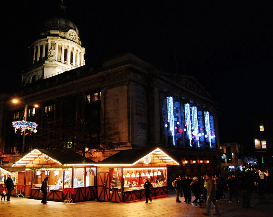 "Nottingham Christmas market" by Kevin Sinclair at