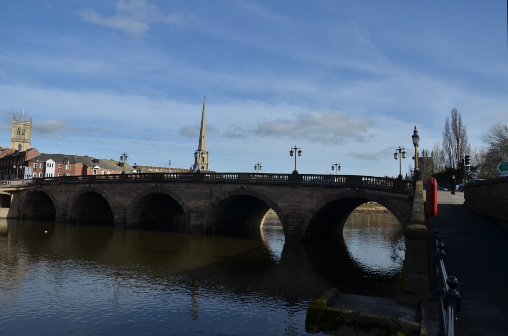 The bridge at Worcester