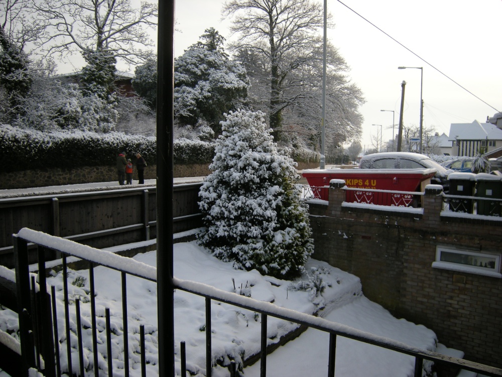 Worcester, Christmas 2010 snow scenes