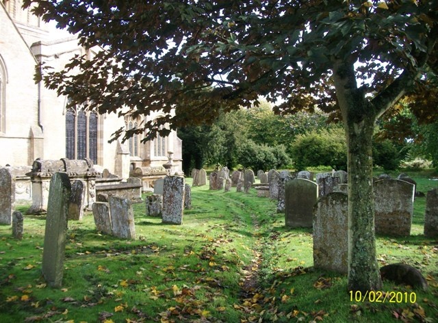 Graveyard at  St. John the Baptist Church