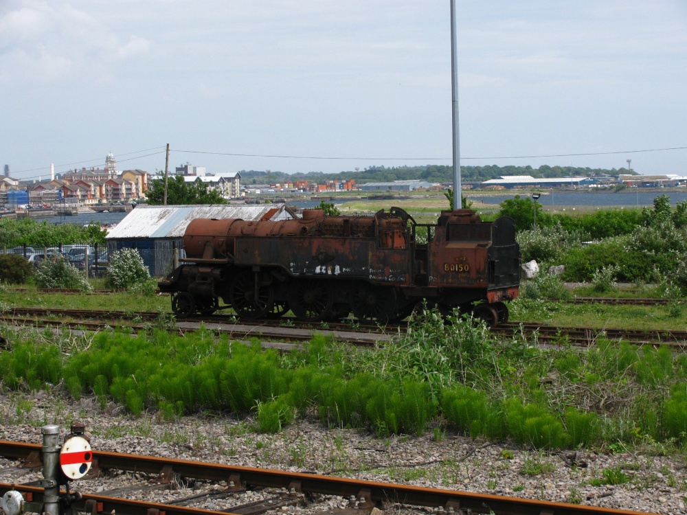 Rusty Steam Train