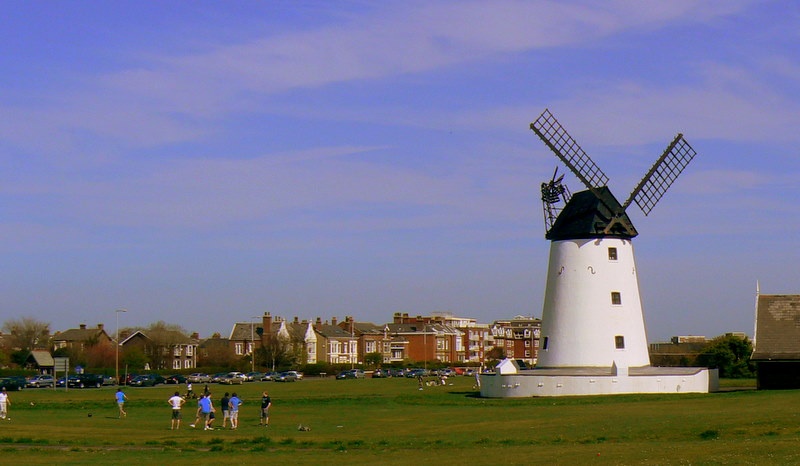 Sunny day by the Windmill