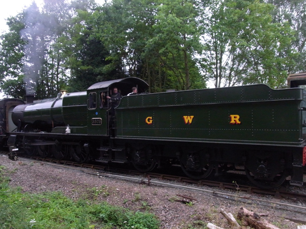 GWR 3803 on The Battlefield Line