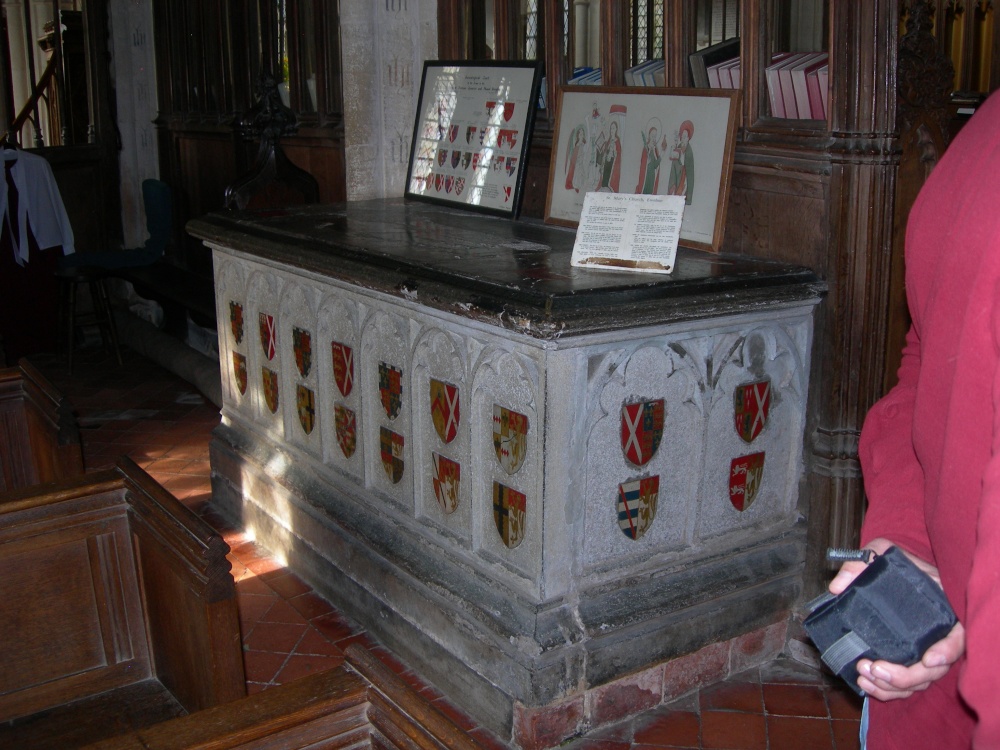 Tomb at St Mary's Church, Ewelme