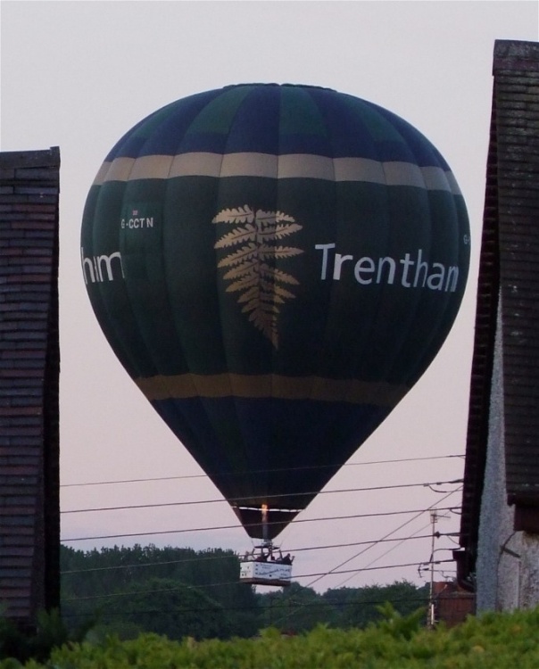 Cheadle, Trenthan Garden Balloon Flight