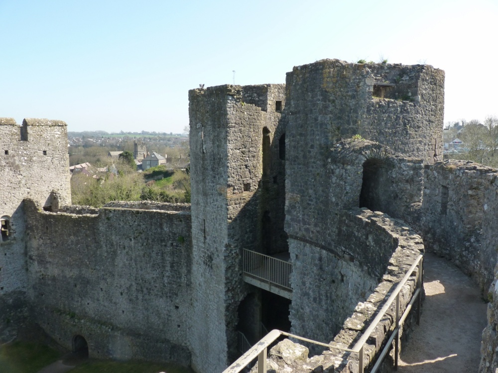 Chepstow Castle Battlements