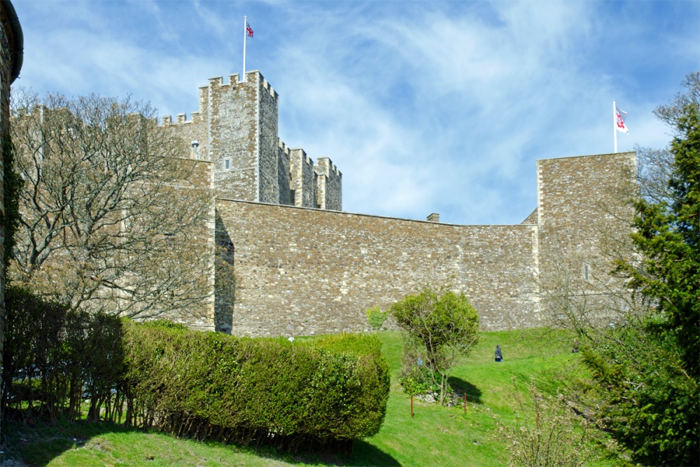 Dover Castle - Inner curtain wall