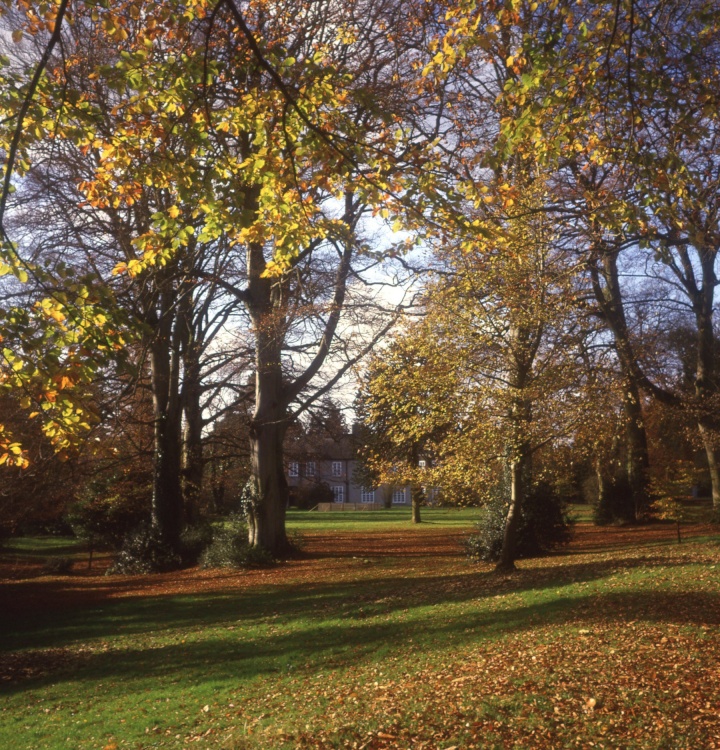 Autumn colours at the County Museum grounds at Abergwili, Carmarthen