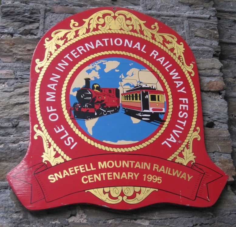 Port Erin Railway Museum. SMR plate