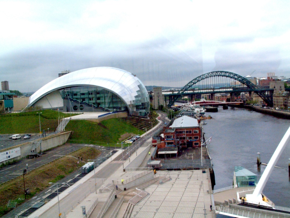 The SAGE BUILDING and the River Tyne, Newcastle