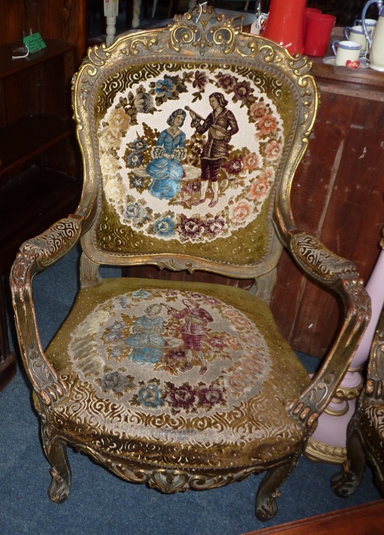 Unusual chair in Yoxford