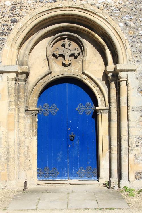 West Door, Church of St. Thomas of Canterbury, Goring
