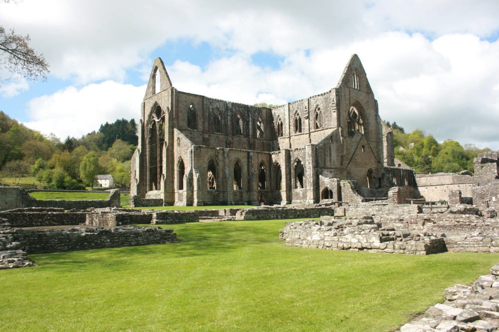 Tintern Abbey or what's left of it.