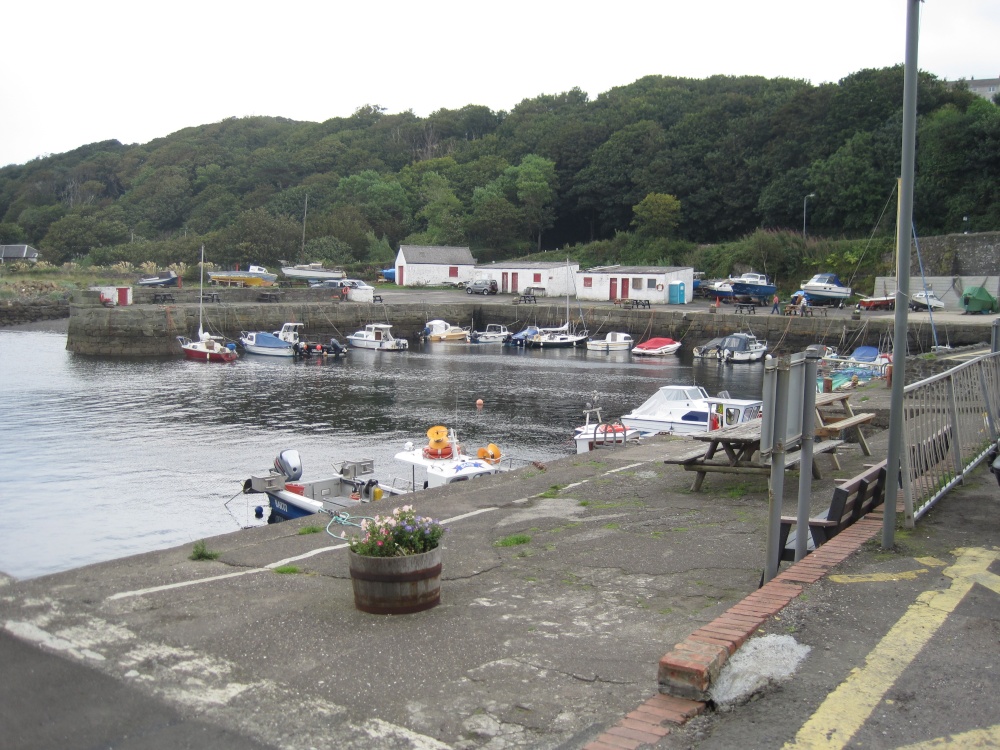 Harbour in Dunure, South Ayrshire