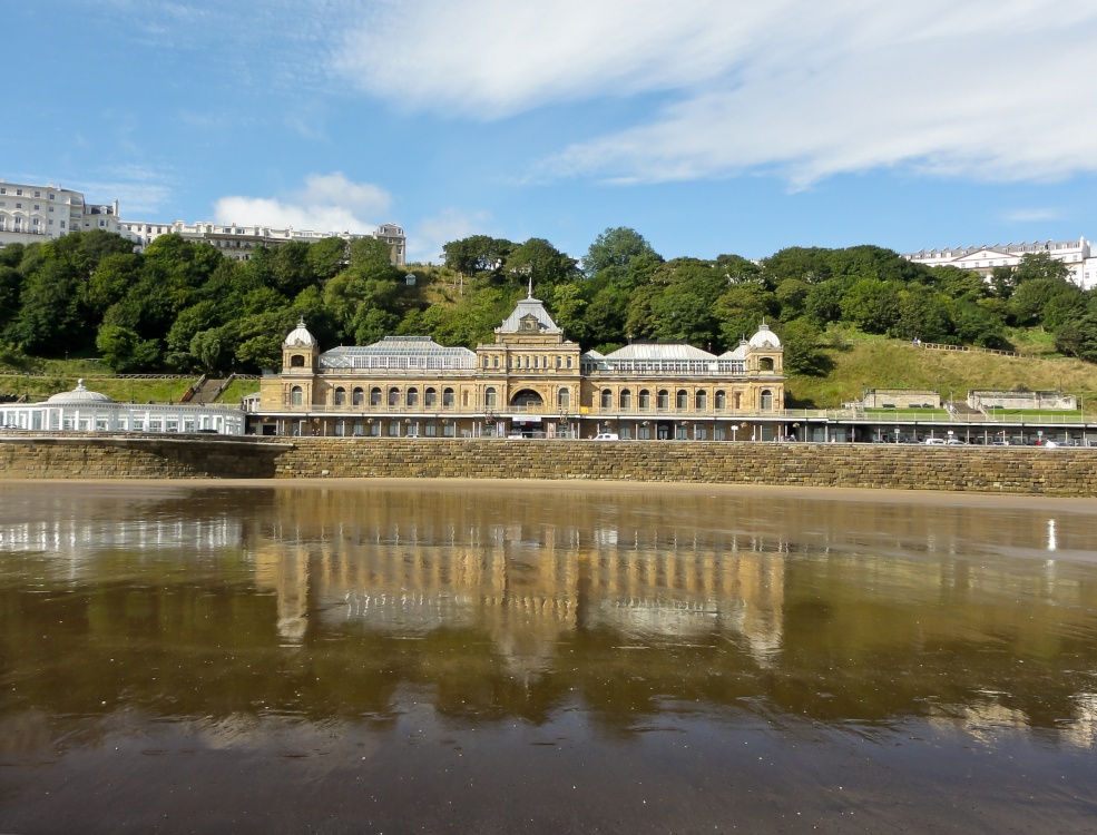 Reflections on the Spa Scarborough