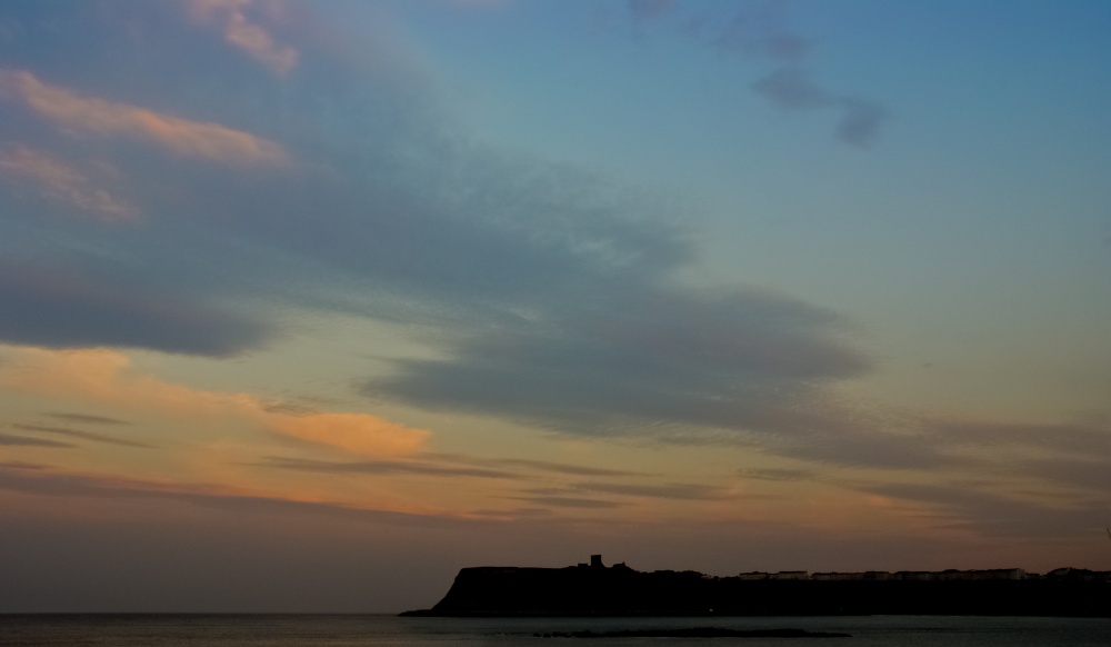 Sunset on the Castle, Scarborough