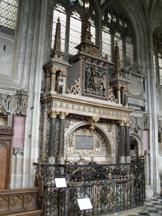 Warwick, inside St Mary's Church