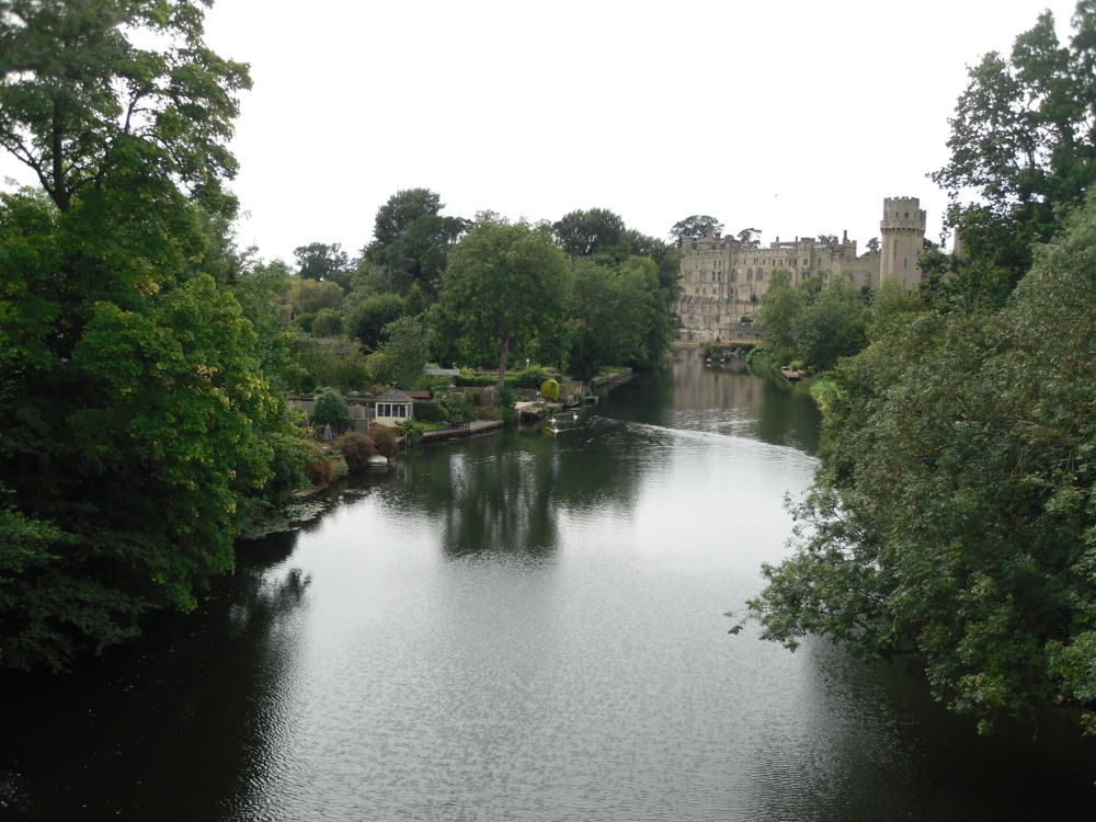 Warwick, the river Avon and the castle