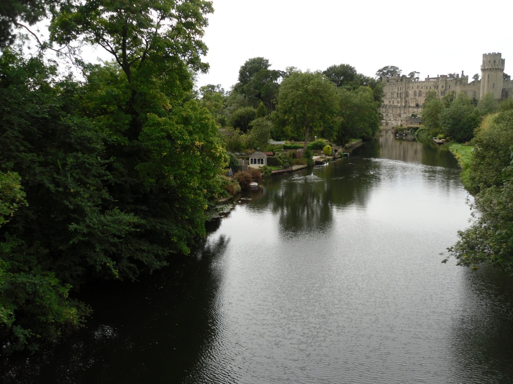 Warwick, the river Avon and castle