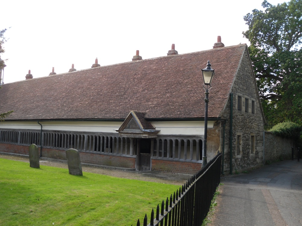 Abingdon, the area adjacent to St Helen's Church