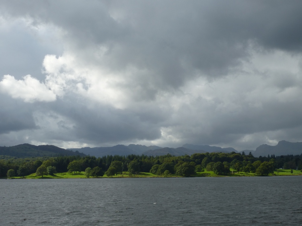 Windermere and it's brooding clouds.
