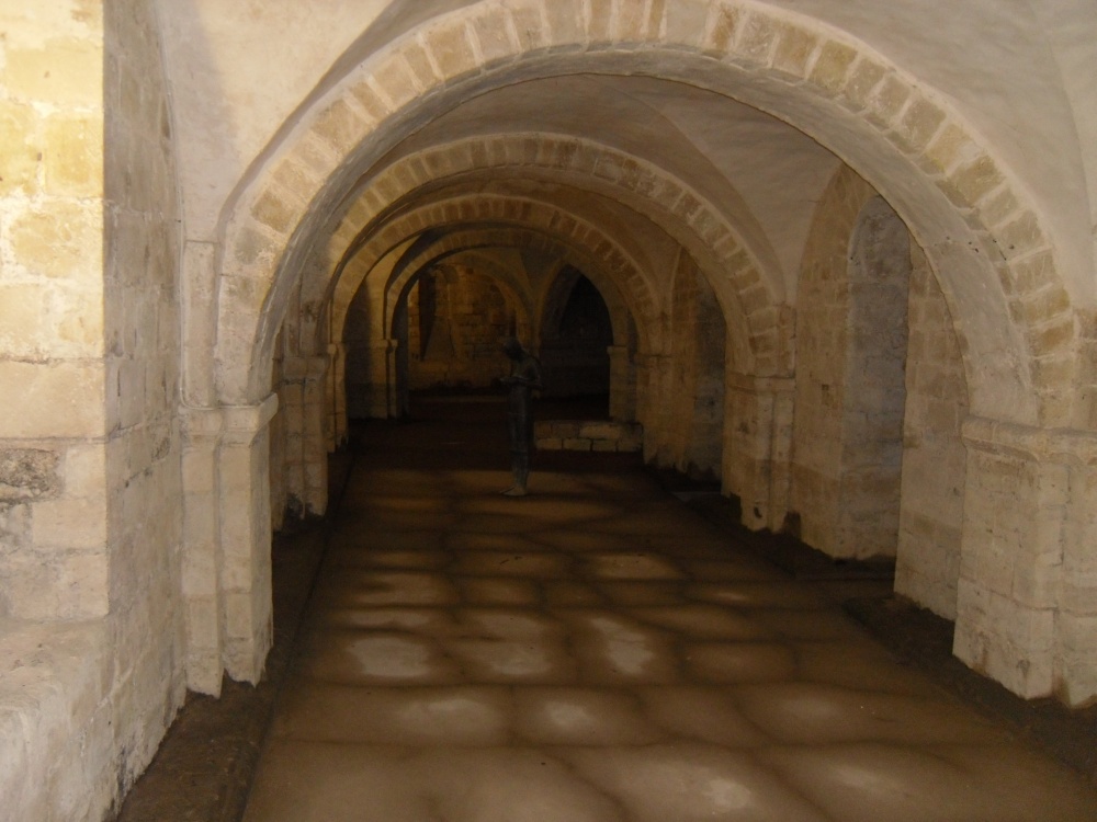 The Crypt of the Winchester Cathedral