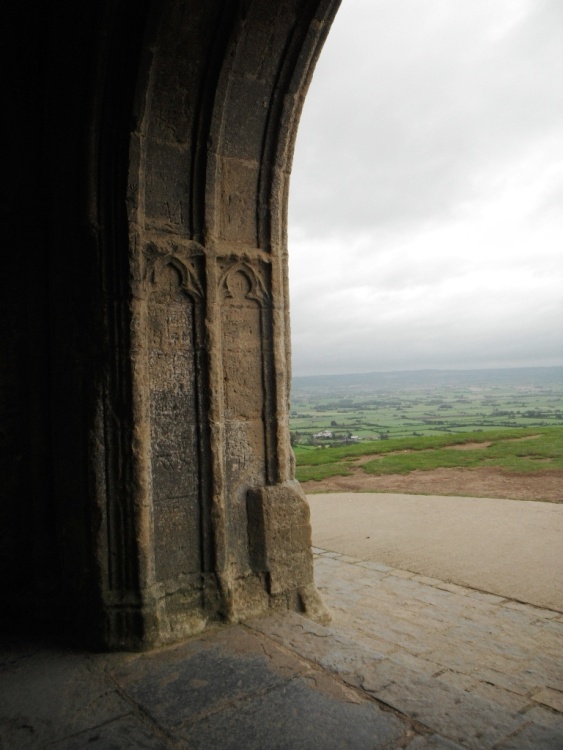 View from top of Glastonbury Tor