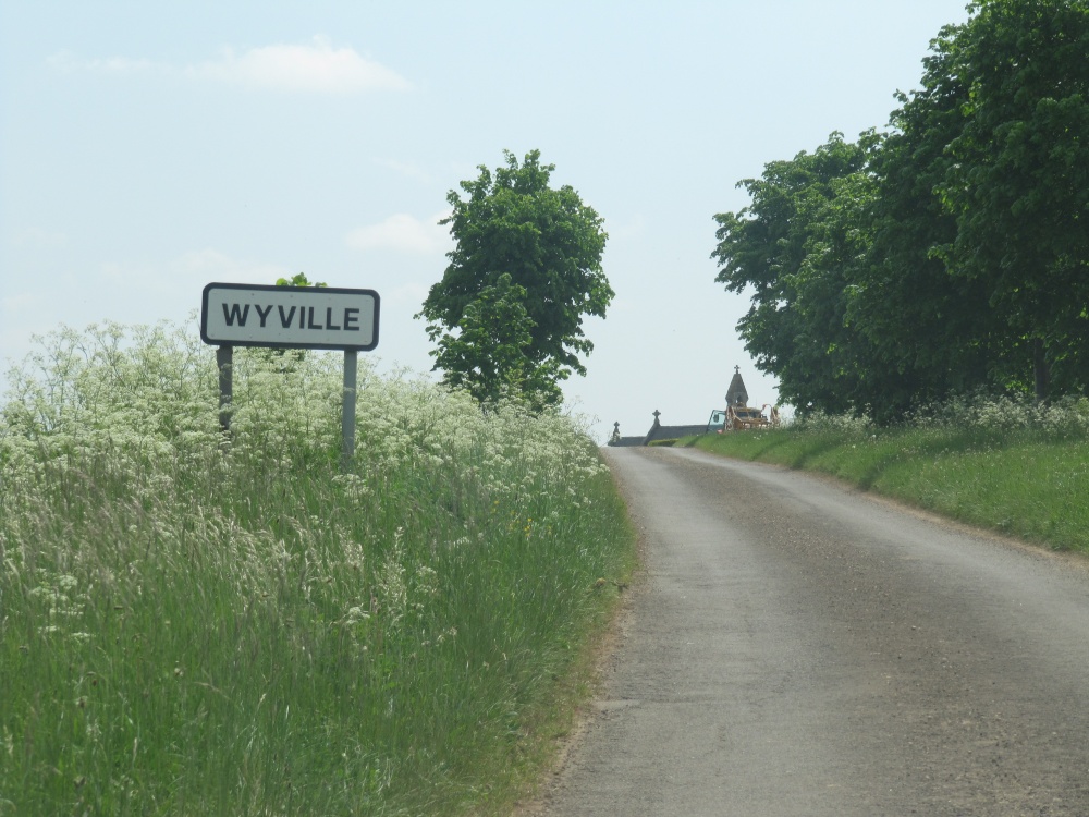 Signpost at Wyville