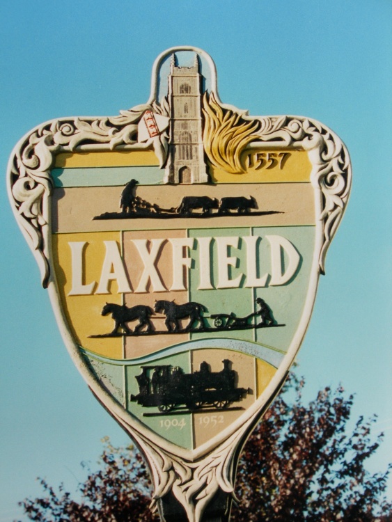 Laxfield Village Sign