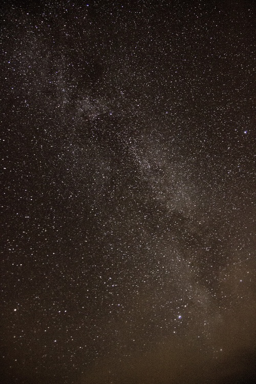 The Milky Way seen from Lake Vyrnwy