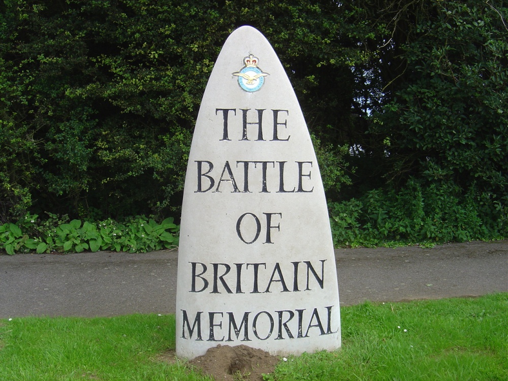 The Battle of Britain Memorial in Capel le Ferne