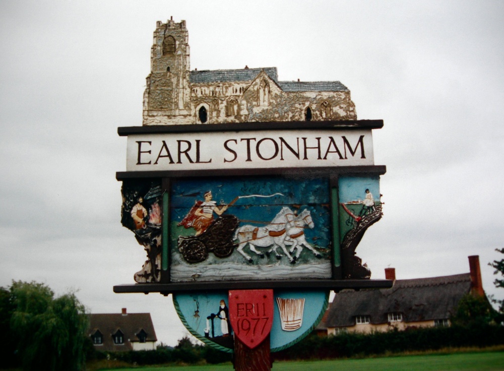 Earl  Stonham Village Sign