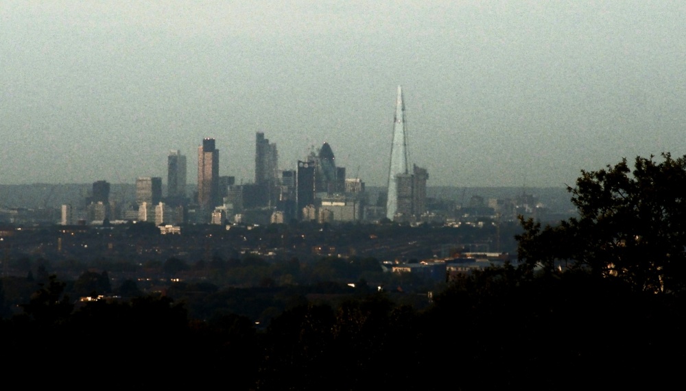 London, from Epsom Downs