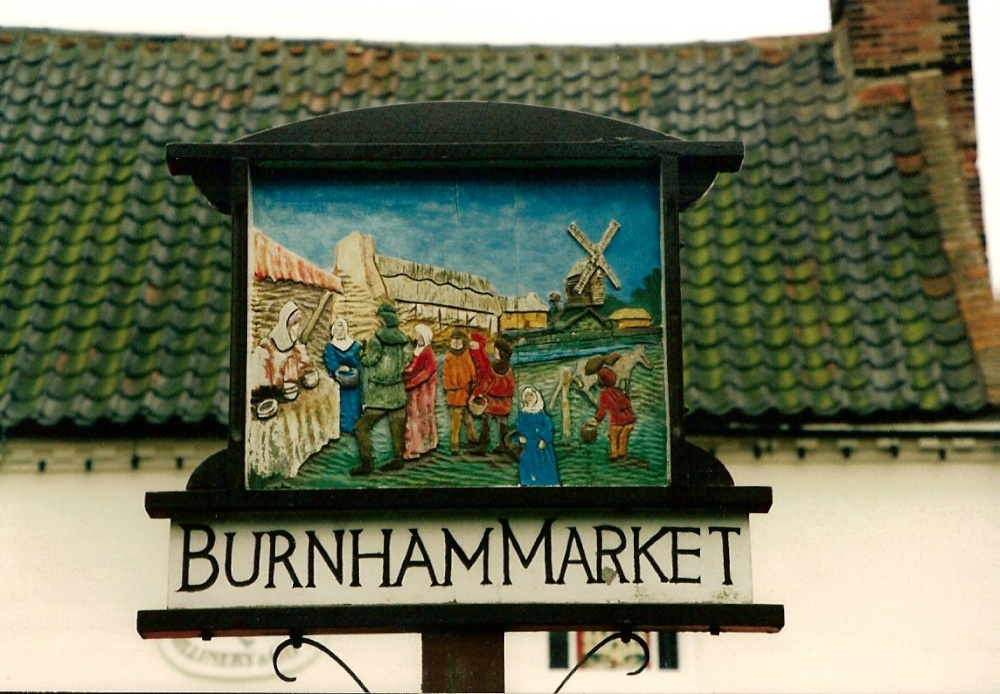 Burnham Market Village Sign