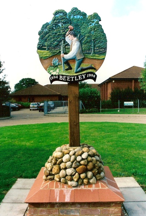 Beetley Village Sign