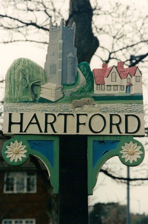 Hartford Village Sign