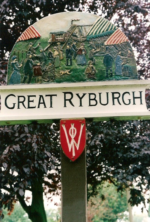 Great Ryburgh Village Sign