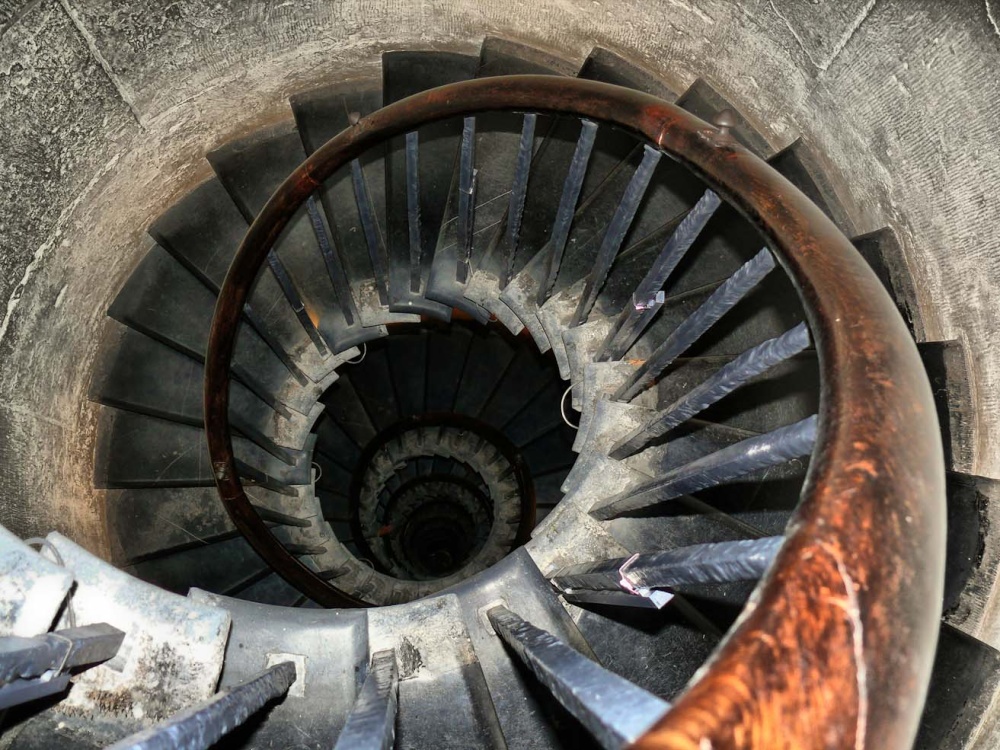 The Monument to the Great fire of London - Stairs