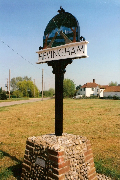 Hevingham Village Sign