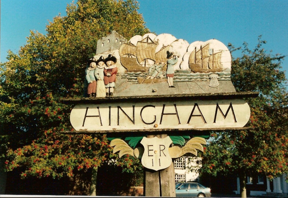 Hingham Village Sign