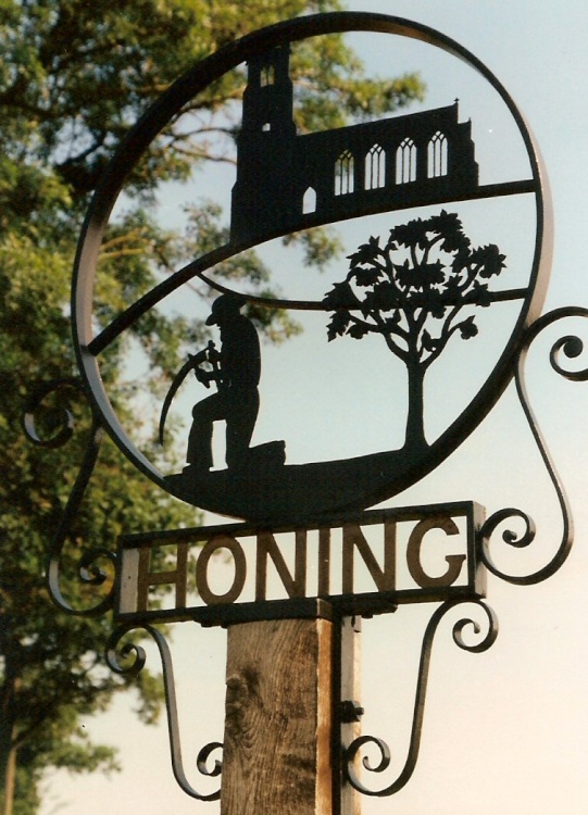 Honing Village Sign