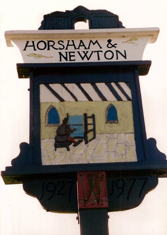 Horsham and Newton Village Sign