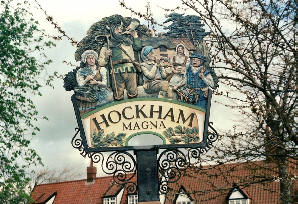 Great Hockham Village Sign