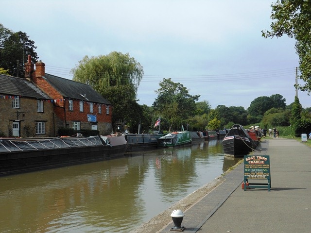 Grand Union Canal at Stoke Bruerne