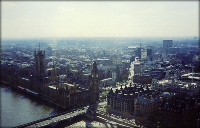 View over London